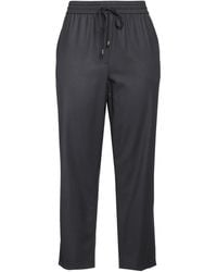 ESCADA - Charcoal Pants Virgin Wool, Elastane - Lyst