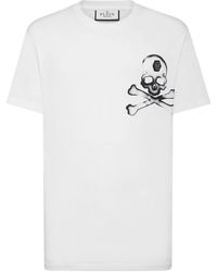 Philipp Plein - T-shirt à imprimé tête de mort - Lyst