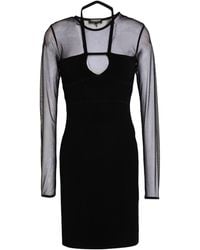 Dondup - Mini Dress Viscose, Polyester, Polyamide, Elastane - Lyst