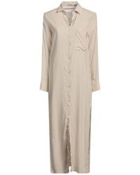 hinnominate - Maxi Dress Linen, Viscose - Lyst