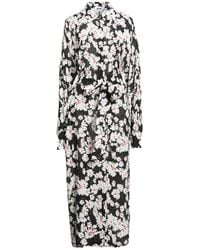 MSGM - Maxi Dress Viscose - Lyst
