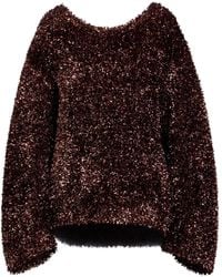 Dries Van Noten - Sweater Virgin Wool, Metallic Fiber, Polyamide - Lyst