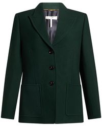 Chloé - Blazer Virgin Wool, Silk - Lyst