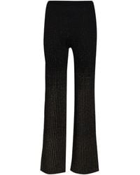 Roberto Collina - Pants Viscose, Wool, Polyamide, Metallic Polyester, Elastane - Lyst