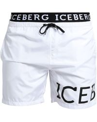 Metallic Swim trunks and swim shorts for Men | Lyst