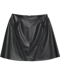 Patrizia Pepe Falda corta - Negro