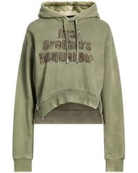 DSquared² - Military Sweatshirt Cotton, Elastane - Lyst