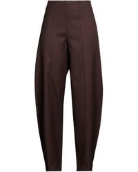 Motel - Dark Pants Polyester, Viscose, Elastic Fibres - Lyst