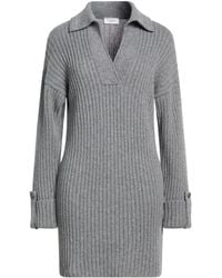 Paolo Pecora - Mini Dress Wool, Viscose, Polyamide, Cashmere - Lyst
