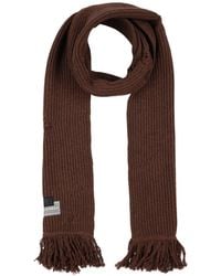 MM6 by Maison Margiela - Chocolate Scarf Wool, Polyamide - Lyst
