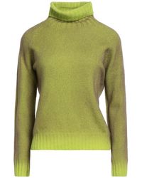 Aragona - Lime Turtleneck Wool, Cashmere - Lyst