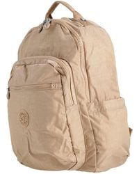 Kipling - Camel Backpack Polyamide - Lyst