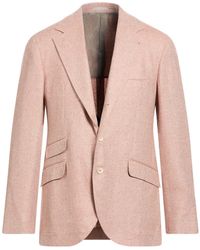 Brunello Cucinelli - Blazer Wool, Silk, Cashmere, Elastane - Lyst