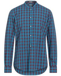 Massimo Alba - Azure Shirt Cotton, Polyester - Lyst