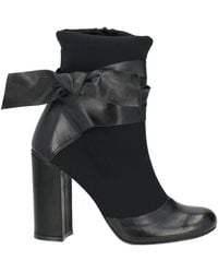 Chiarini Bologna - Ankle Boots Leather, Textile Fibers - Lyst