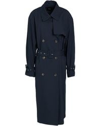 Theory - Overcoat & Trench Coat - Lyst