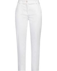 Via Masini 80 - Pants Cotton, Elastane - Lyst