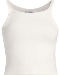 Wardrobe NYC - X Hailey Bieber Ivory Top Cotton, Elastane - Lyst