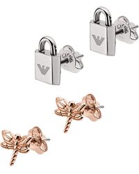 armani earrings women's