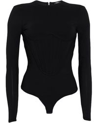 Versace - Bodysuit Viscose, Elastane - Lyst