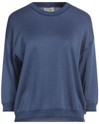 ALESSIA SANTI - Slate Sweater Viscose, Cotton, Metallic Fiber, Polyamide - Lyst