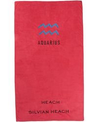 Serviette De Plage Coton Guess En Coloris Rouge Lyst