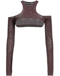 ANDREADAMO - Top Viscose, Polyester, Polyamide, Elastane - Lyst