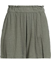 Majestic Filatures - Military Shorts & Bermuda Shorts Linen, Elastane - Lyst