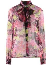 Versace - Blusa - Lyst