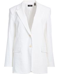 Theory - Blazer Linen, Viscose, Elastane - Lyst