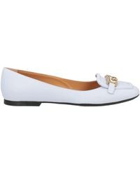Tod's - Loafers Leather, Metal - Lyst