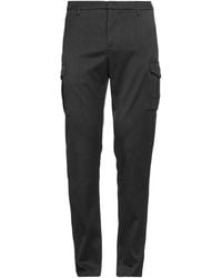 Dondup - Charcoal Pants Polyester, Viscose, Cotton, Elastane - Lyst