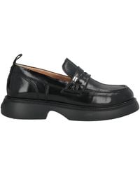Ganni - Loafers Textile Fibers - Lyst