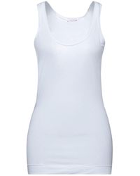 Rossopuro - Ivory Tank Top Modal, Polyamide - Lyst