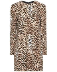 Moschino - Couture Mini Dress Viscose, Virgin Wool, Elastane - Lyst