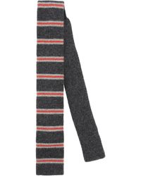Ello uinelli ravate marine en laine Laines Brunello Cucinelli pour homme en coloris Noir Homme Accessoires Cravates 