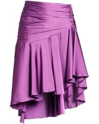 W Les Femmes By Babylon - Midi Skirt Polyamide - Lyst