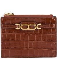 Tom Ford - Cardholder Calfskin, Brass - Lyst