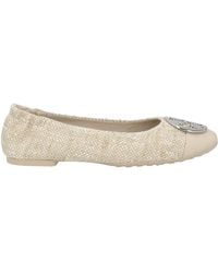 Tory Burch - Ballet Flats Leather, Textile Fibers - Lyst