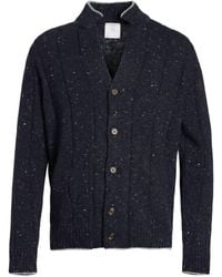Eleventy - Platinum Cardigan Wool, Cashmere, Elastane - Lyst