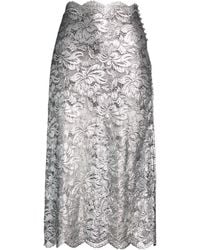 Rabanne - Midi Skirt Polyamide, Elastane - Lyst