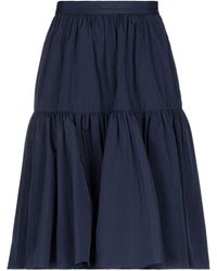 Ralph Lauren Collection Midi Skirt - Blue
