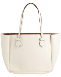 Moreau Paris - Ivory Handbag Leather - Lyst