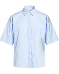 Antonelli - Azure Shirt Cotton - Lyst