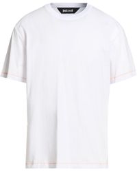 Just Cavalli - T-Shirt Cotton - Lyst