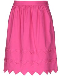 Boutique Moschino Falda corta - Rosa