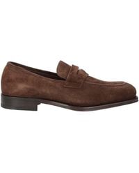 Ferragamo - Dark Loafers Calfskin - Lyst