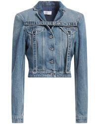 Off-White c/o Virgil Abloh - Denim Outerwear - Lyst