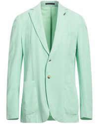 Paoloni - Blazer Lyocell, Linen, Cotton - Lyst