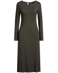 Majestic Filatures - Midi Dress Viscose, Elastane - Lyst